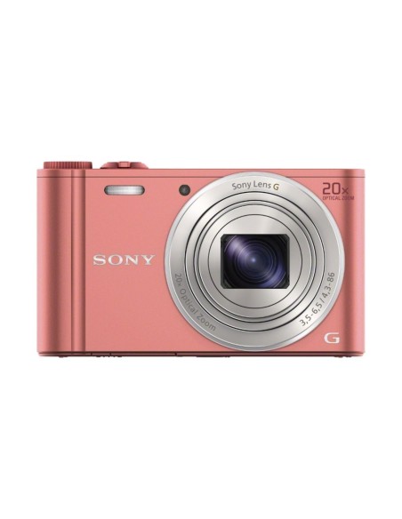 Sony DSC-WX350 - Cámara compacta de 18.2 Mp (pantalla de 3, zoom óptico 20x, estabilizador, vídeo Full HD), rosado: Kiwiku.com:
