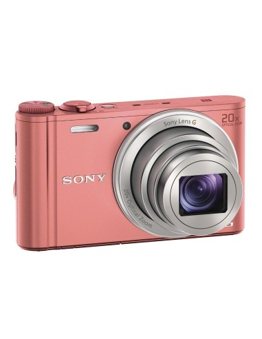 Sony DSC-WX350 - Cámara compacta de 18.2 Mp (pantalla de 3, zoom óptico 20x, estabilizador, vídeo Full HD), rosado: Kiwiku.com:
