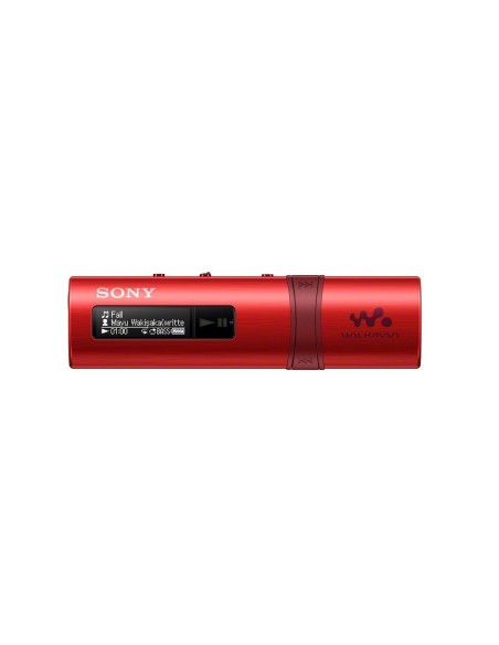 Kiwiku.com: Sony Walkman NWZ-B183F - Reproductor de MP3 (4 GB, radio), rojo - Electrónica