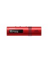 Sony walkman nwz-b183f - reproductor de mp3 (4 gb, radio), rojo
