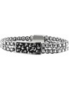 Pulsera Hombre Police Pj25698bss.01-l Acero Inoxidable 22 Cm