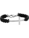 Pulsera Hombre Police Pj26265bls.01 Cuero 19 Cm