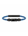 Pulsera Hombre Police Pj26466bln.02a Cuero 19 Cm