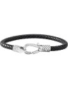 Pulsera Hombre Police Pj26491blb.01 Cuero 19 Cm