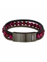 Pulsera Hombre Police Pj26552blu.03 Resina 19-21 Cm