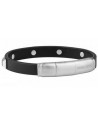 Pulsera Hombre Police S14aqt02b Acero Inoxidable 19 Cm