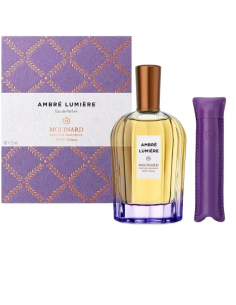 Set de Regalo Molinard Collection Privee - Ambre Lumiere Eau de Parfum Unisex 90ml + Ambre Lumiere 7.5ml Unisex