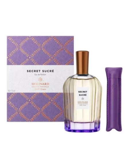 Set de Regalo Molinard Collection Privee - Secret Sucre Eau de Parfum Unisex 90ml + Secret Sucre 7.5ml Unisex