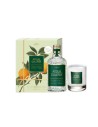 4711 Acqua Colonia Blood Orange & Basil Duo Set Eau de Cologne 100ml + Vela Perfumada 72gr