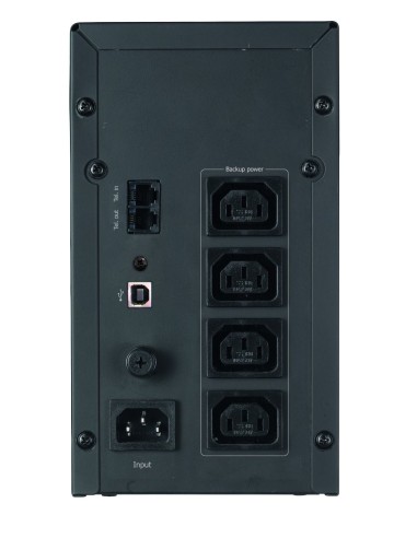 Trust Oxxtron UPS - SAI Sistema de alimentación ininterrumpida, 1300VA, negro: Kiwiku.com: Electrónica
