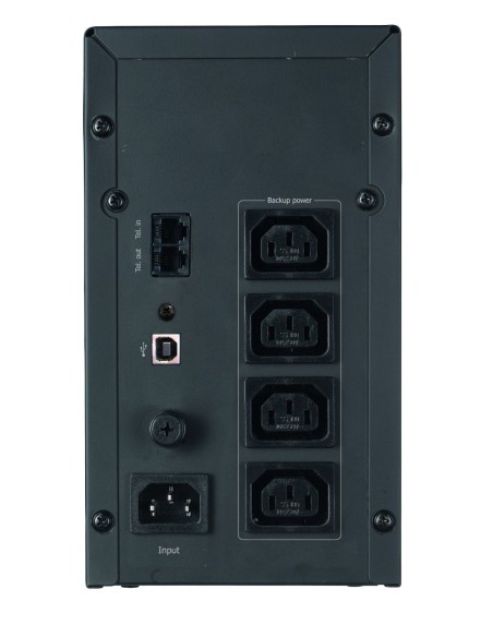 Trust Oxxtron UPS - SAI Sistema de alimentación ininterrumpida, 1300VA, negro: Kiwiku.com: Electrónica