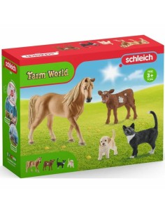 set_de_animales_de_granja_schleich_4059433573588_oferta