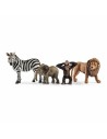 Set de Figuras de Animales Schleich 42387 Wild Life: Safari 4 Piezas Plástico