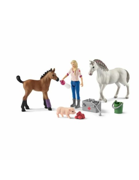 schleich_-_vet_visiting_mare_and_foal_42486_4059433573151_oferta