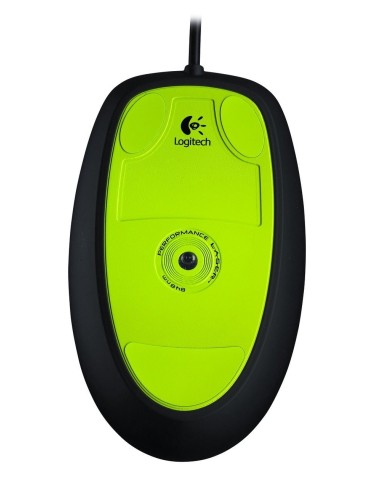 Ratón Logitech M150 Laser Blanco Coconut USB 910-003745