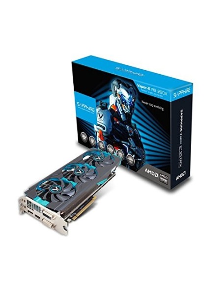 Sapphire Radeon R9 280X 3GB GDR5 UEFI Procesador gráfico Familia procesadores gráficos - AMD 3GB - Tarjeta gráfica (2560 x 1600