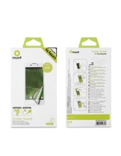 Muvit MUSCP0355 - Set de 2 protectores de pantalla para bq Aquaris 4.5: Kiwiku.com: Electrónica 2