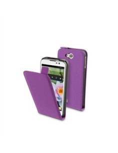 Kiwiku.com: Muvit MUSLI0363 - Funda slim + protector de pantalla para bq Aquaris 5, lila - Electrónica 2