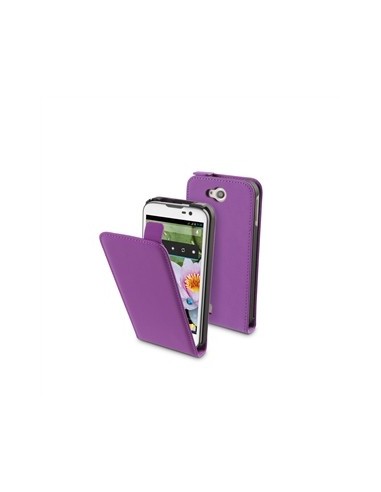 Kiwiku.com: Muvit MUSLI0363 - Funda slim + protector de pantalla para bq Aquaris 5, lila - Electrónica
