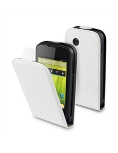 Kiwiku.com: Muvit MUSLI0397 - Funda slim + protector de pantalla para bq Aquaris 3.5, blanco - Electrónica