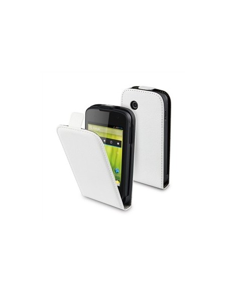 Kiwiku.com: Muvit MUSLI0397 - Funda slim + protector de pantalla para bq Aquaris 3.5, blanco - Electrónica