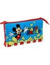 Estuche Portatodo Triple de Mickey Mouse Happy Smiles