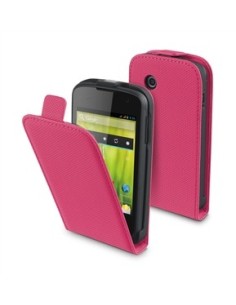 Kiwiku.com: Muvit MUSLI0398 - Funda slim + protector de pantalla para bq Aquaris 3.5, rosa - Electrónica