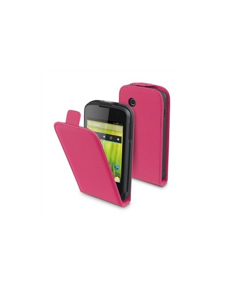 Kiwiku.com: Muvit MUSLI0398 - Funda slim + protector de pantalla para bq Aquaris 3.5, rosa - Electrónica