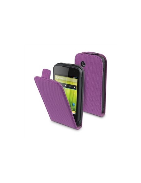 Muvit MUSLI0399 - Funda slim + protector de pantalla para bq Aquaris 3.5, lila - Electrónica - Kiwiku.com
