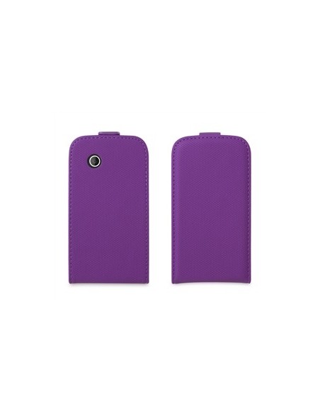 Muvit MUSLI0399 - Funda slim + protector de pantalla para bq Aquaris 3.5, lila - Electrónica - Kiwiku.com