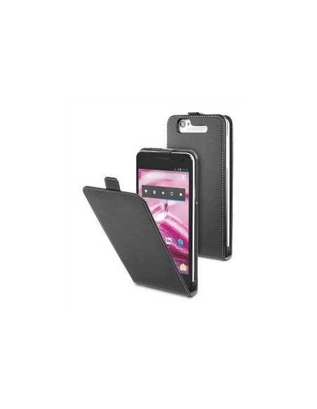 Kiwiku.com: Muvit MUSLI0433 - Funda slim y protector de pantalla para bq Aquaris 5.7, negro - Electrónica