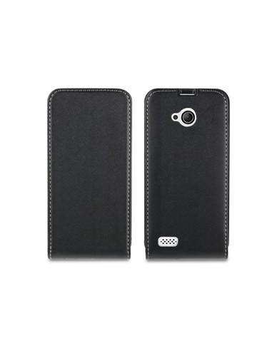 Kiwiku.com: Muvit MUSLI0432 - Funda slim negro + protector de pantalla para BQ Aquaris 4 - Electrónica