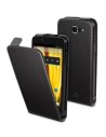 Funda slim negra + protector pantalla bq aquaris 5" hd muvit