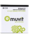 Batería li-ion 1200 mah bq aquaris 3.5" muvit