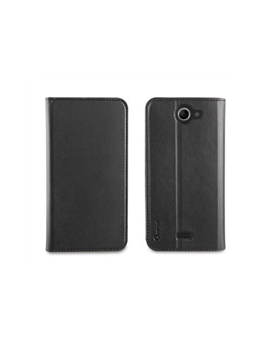 Muvit MUSNS0014 - Funda slim folio y función soporte Bq Aquaris 5 HD, negro: Kiwiku.com: Electrónica