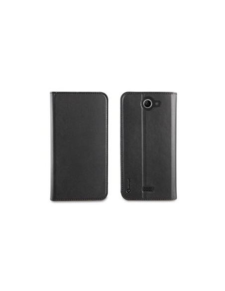 Muvit MUSNS0014 - Funda slim folio y función soporte Bq Aquaris 5 HD, negro: Kiwiku.com: Electrónica