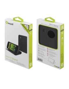 Muvit MUSNS0022 - Funda slim folio y función soporte Bq Aquaris 3,5, negro: Kiwiku.com: Electrónica 2