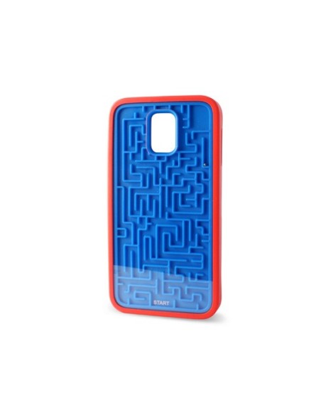 Ksix B8525CAR45 - Carcasa para Samsung Galaxy S5 G900, diseño retro game, azul y rojo - Electrónica - Kiwiku.com