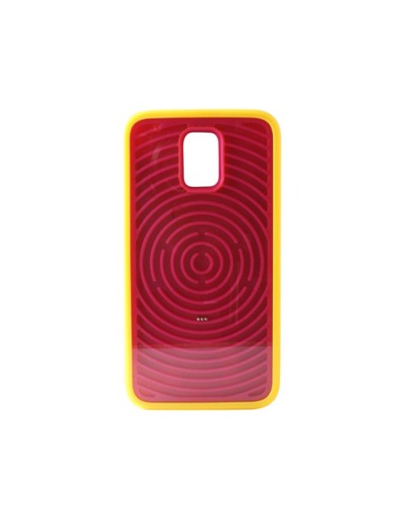 Ksix B8525CAR47 - Carcasa Samsung Galaxy S5 G900, diseño retro game, rosa y amarillo: Kiwiku.com: Electrónica