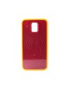 Carcasa ksix para galaxy s5 g900 retro game rosa y amarillo