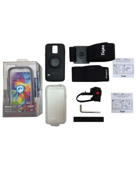 Tigra BXTIMSGS5 - Kit multisport para Samsung Galaxy S5 (funda, brazalete y soporte de bicicleta): Kiwiku.com: Electrónica