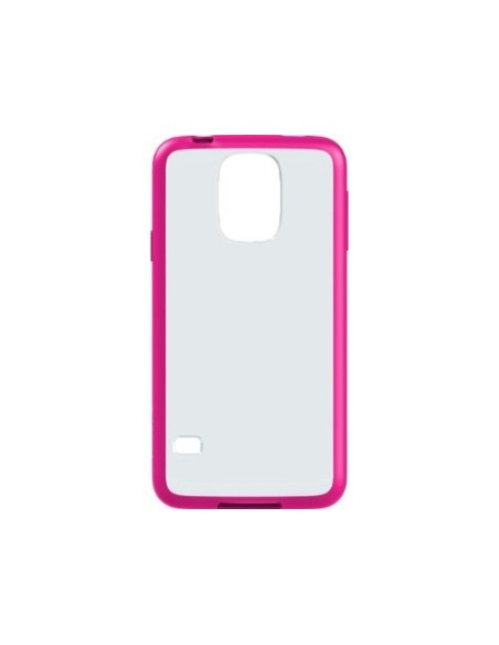 Kiwiku.com: Reveal para Samsung Galaxy S5 - Rosa/Transparente - Electrónica