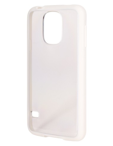 Kiwiku.com: Reveal para Samsung Galaxy S5 - Blanco/Transparente - Electrónica