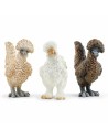 Schleich Farm World Set de Animales de Granja Chicken Friends Plástico 3 Piezas