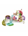 Schleich - Bayala - Glittering Casa de Flores Brillante Con Unicornios Lago y Establo 42445