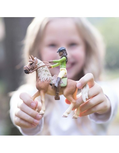 schleich_horse_club_sarah_&_mystery_42542_4059433574332_barato