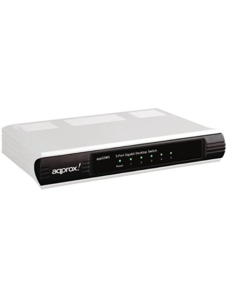 Approx APPGSW5 - Switch 5 puertos Gigabit Ethernet: Kiwiku.com: Informática
