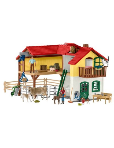 schleich_farm_world_42407_bauernhaus_mit_stall_und_tieren_4055744021060_oferta
