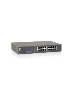 LevelOne FEU-1610 - Switch de red (No administrado, 100BASE-TX, 10BASE-T, IEEE 802.1p, IEEE 802.1Q, IEEE 802.3, IEEE 802.3u, IE