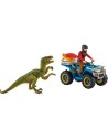Schleich Dinosaurs 41466 Quad Escape From Velociraptor